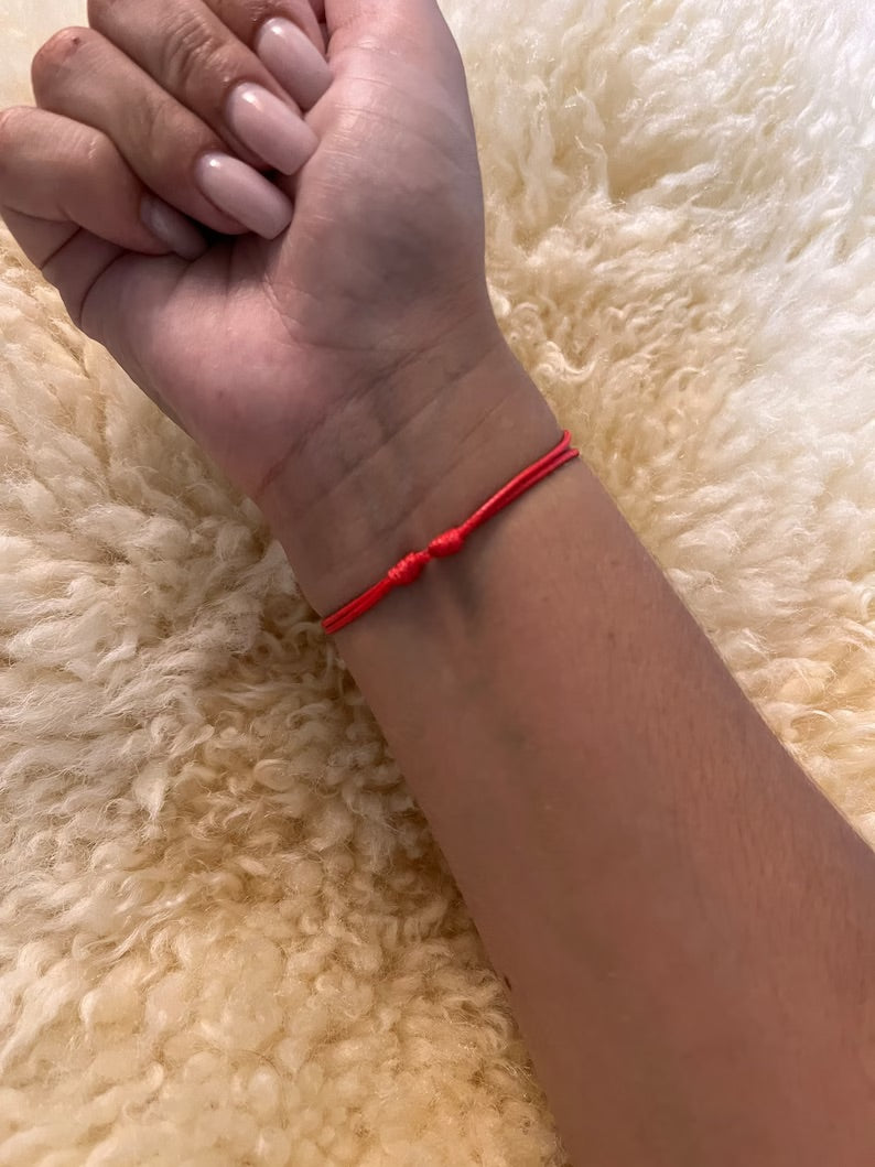 Bracelet Menotte Rouge